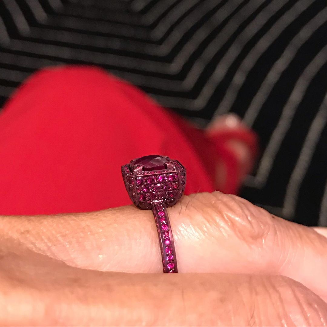 Ruby Baby Cup Ring
