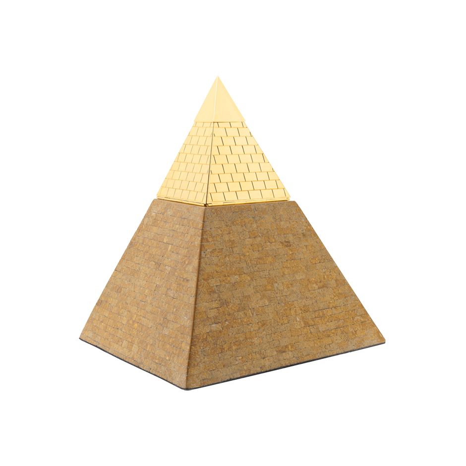 Eternal Feminine Metamorphosis Jewellery Art Object Gold Diamonds Pyramid by Solange Azagury-Partridge