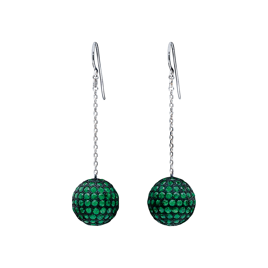 Mirror Ball Earrings