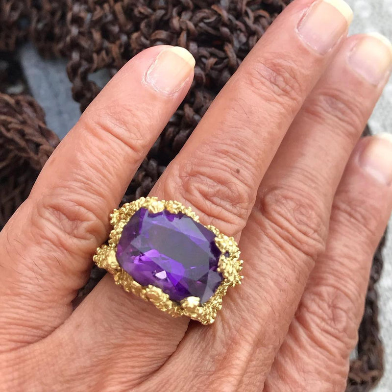 Solange AzaguryPartridge Purple Ring