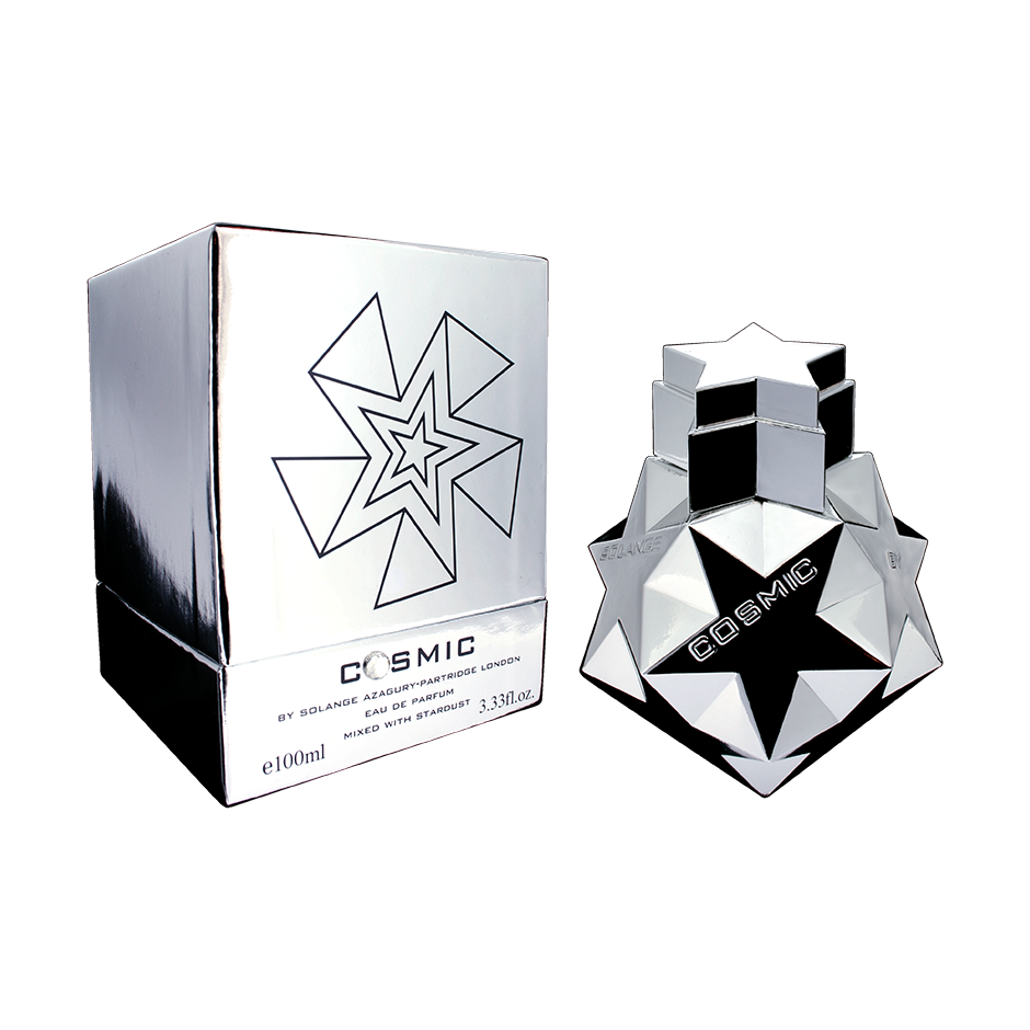 Cosmic Perfume by Solange Azagury-Partridge. Star shaped orbIt combines sweet candy accord with an airy top note of bergamot, sparkling aldehydes and galbanum
